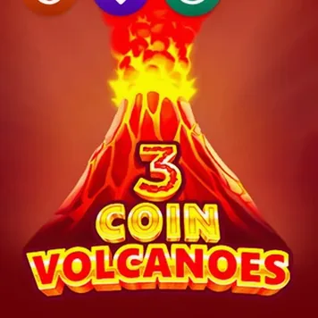 Machine à sous 3 Coin Volcanoes de 3Oaks chez Casino de Nice