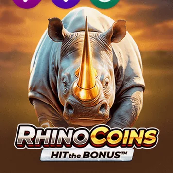 Machine à sous Rhino Coins Hit the Bonus de Playson chez Casino de Nice